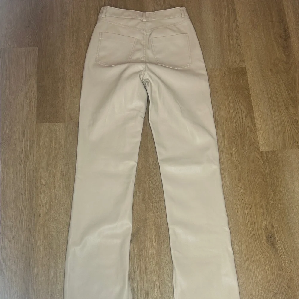 Zara Cream Boot Cut Pants